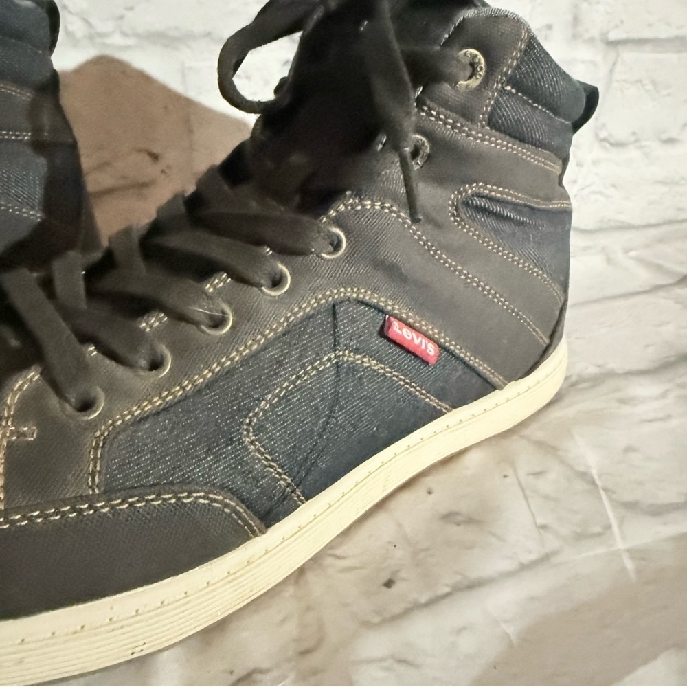 Blue Denim Levi Shoes - Picture 2 of 6